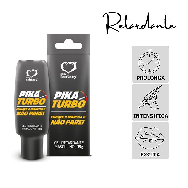 Pika Turbo - Gel retardante masculino