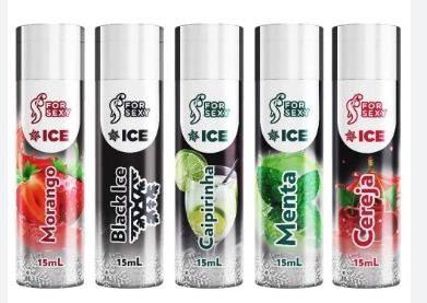 Gel Ice Beijável para Massagem 15ml For Sexy