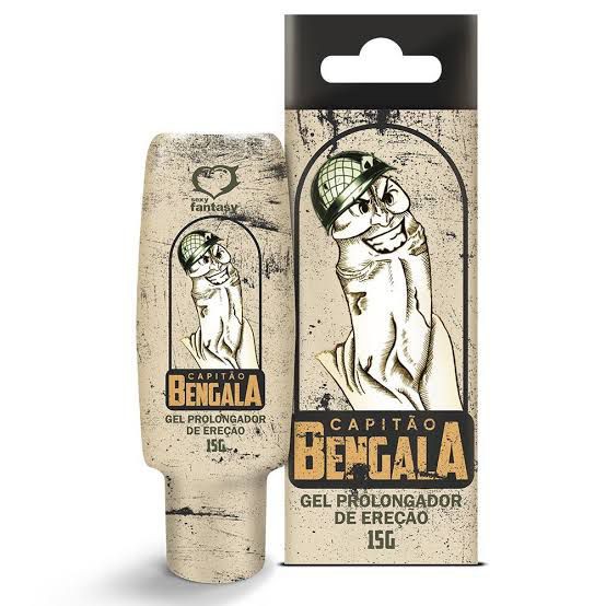 Gel Capitão bengala prolongador de prazer - sexy fantasy