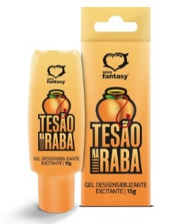 Tesão na raba gel dessensiblizante e excitante Sexy Fantasy