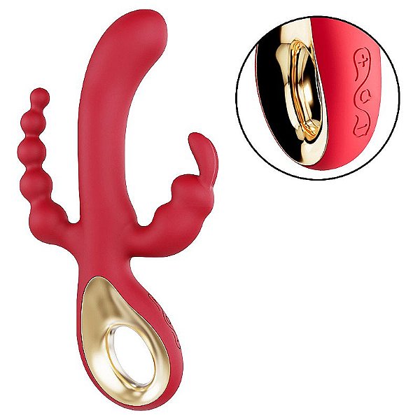 Vibrador Jenny Coelho 3 em 1 - Perfeitão