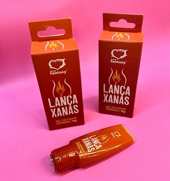 Lanças xanas gel excitante quente feminino 15g - sexy fantasy