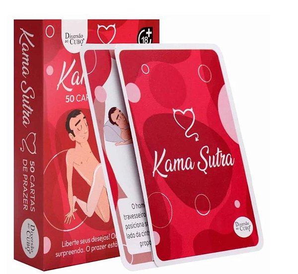 Kama Sutra 50 Cartas De Prazer Diversão Ao Cubo