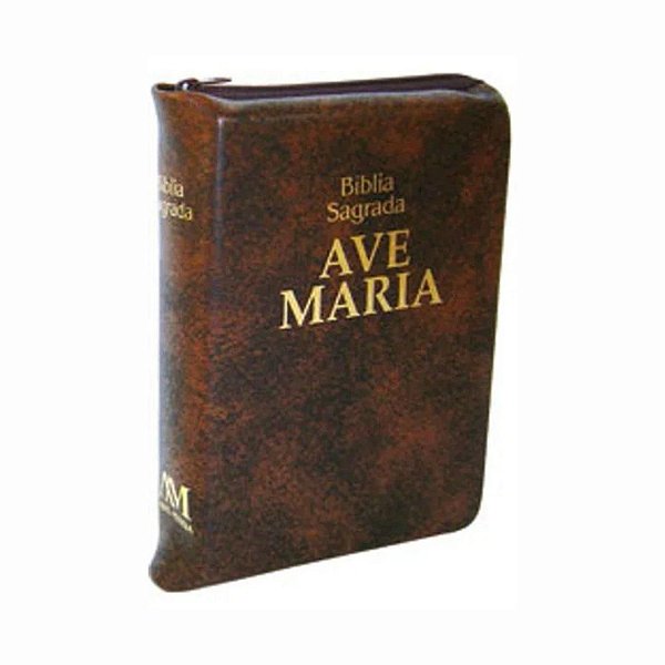 Bíblia Zíper - Bolso - Marrom