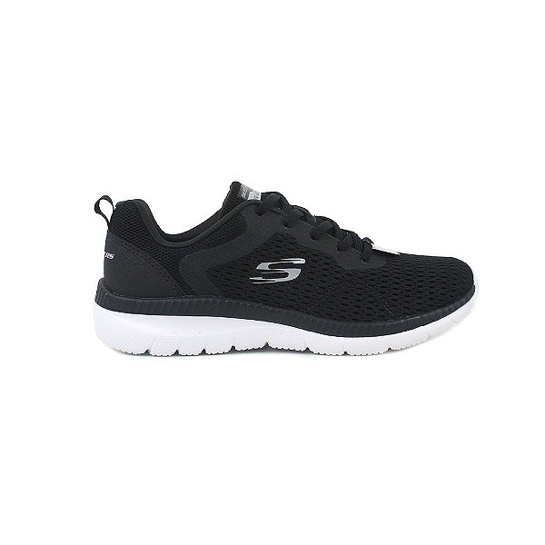 Tênis Feminino Skechers Bountiful-quick Black- 12607BR
