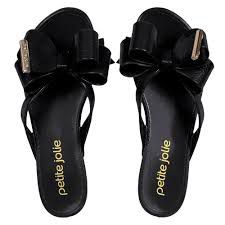 Chinelo Feminino Petite Jolie Preto - PJ4533