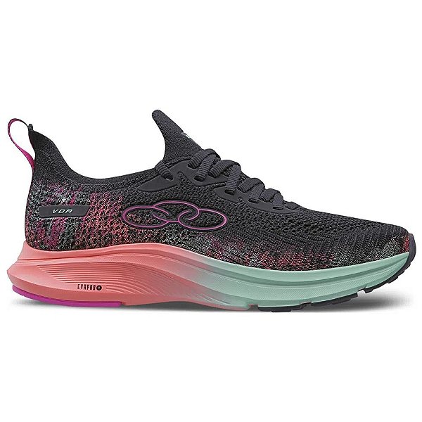 Tênis Feminino Olympikus Voa Colors Preto - 4322
