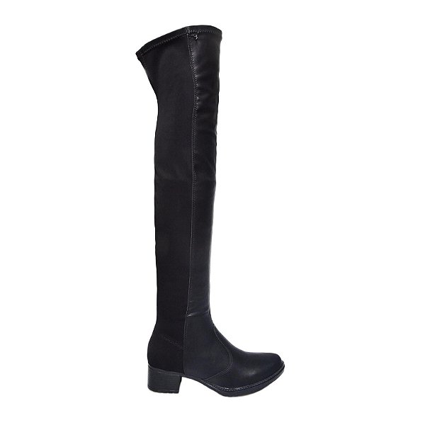Bota Feminina Mississipi CL Berteli Preta - Q6772-0001