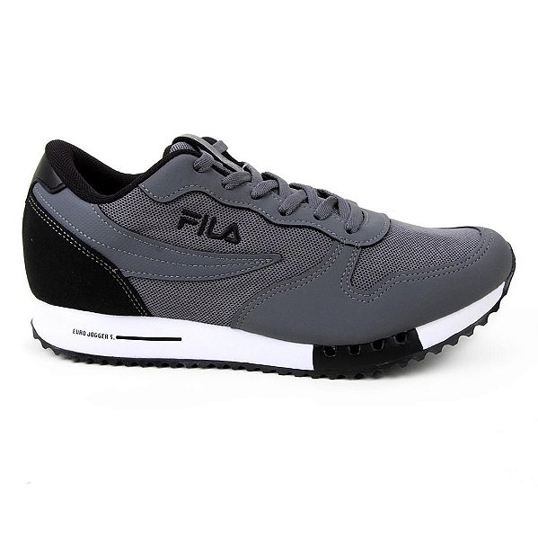 Tênis Masculino Fila Euro  Jogger Sport Grafite- 904989