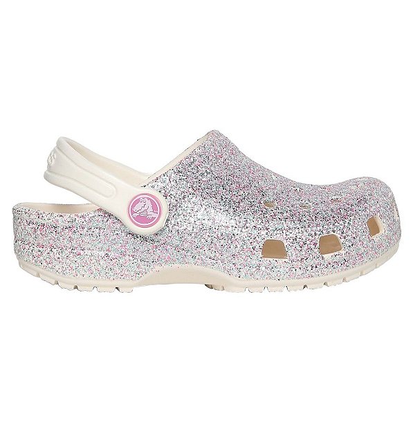 Sandália Infantil Feminino Crocs Classic Glitter 205441 - 159