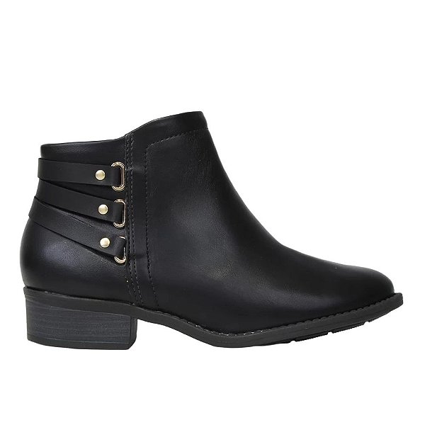 Bota Feminina Modare CB Preta - 7057.118