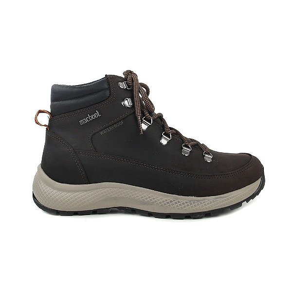 Bota Feminina Macboot Barus Amphibios Marrom Café - SABI08