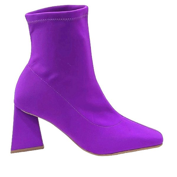 Bota Feminina Suzana Santos CB Double Roxa 4083