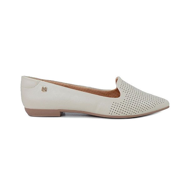 Sapato Feminino Santinelli Off White - 1266