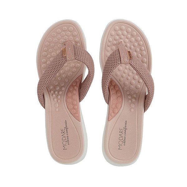 Chinelo Feminino Modare Ultra Conforto Marrom - 7174