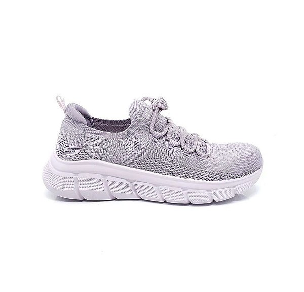 Tênis Feminino Skechers Bobs b Flex Journey Lilas Malva 1171