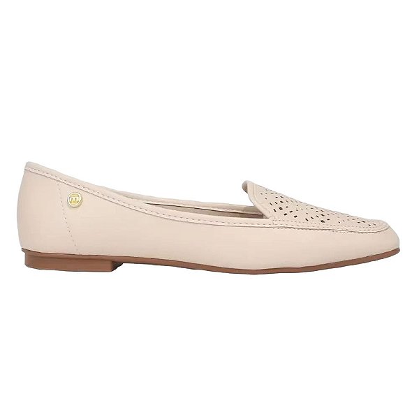 Sapato Feminino Moleca Bege - 5737