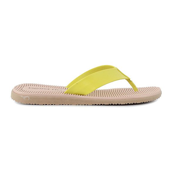 Chinelo Feminino Beira Rio Amarelo Siciliano 8395