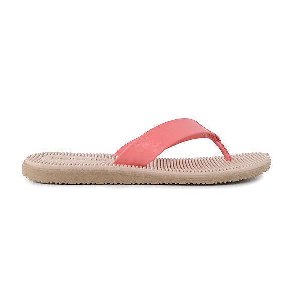 Chinelo Feminino Beira Rio Rosa Coral Elegance - 8395