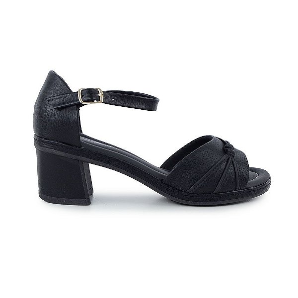 Sandália Feminina Piccadilly Preta - 566029