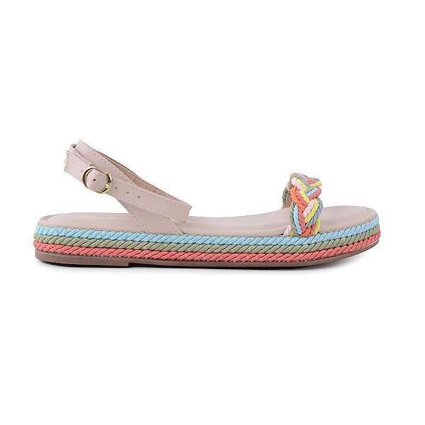 Sandalia Feminino Suzana Santos Navagio Colorida - 416376011