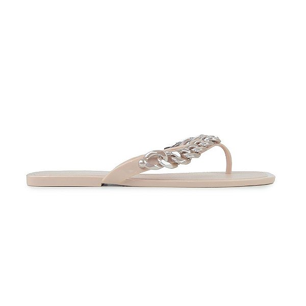 Chinelo Feminino Petite Jolie Sunny Bege - PJ6392