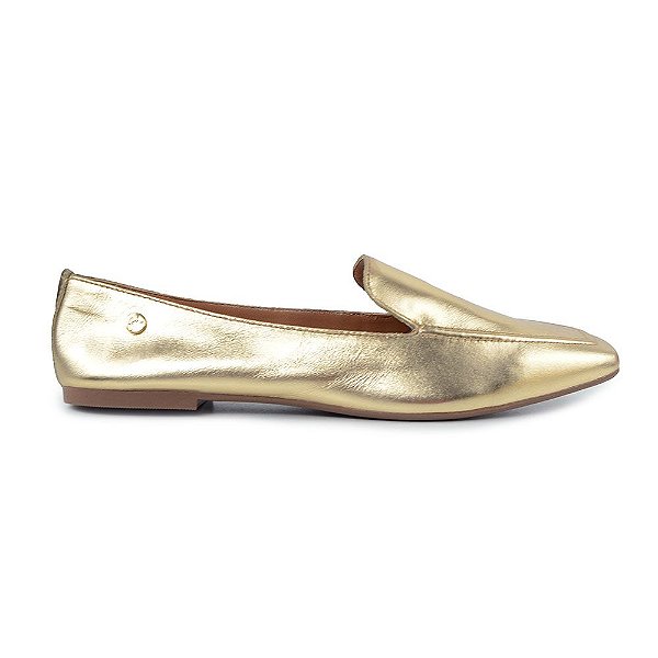 Sapatilha Feminina Giulia Domna Slipper Dourado - 142