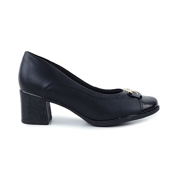 Sapato Feminino Piccadilly Scarpin Preto - 654029