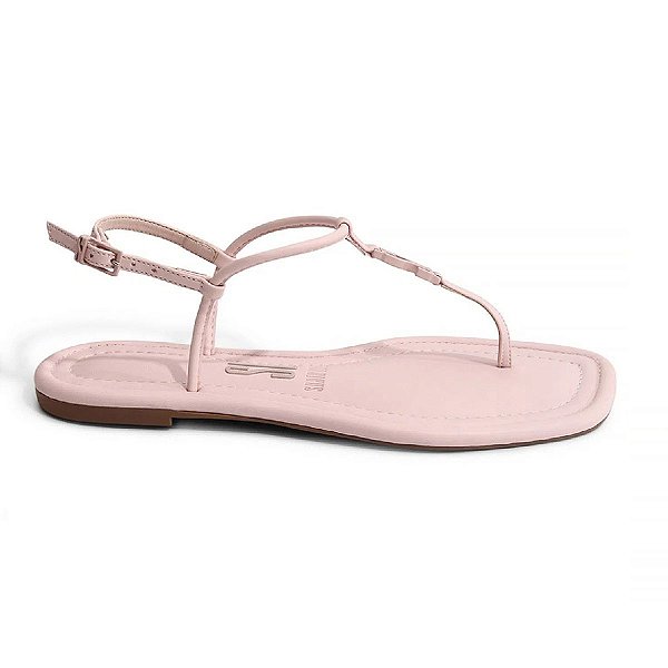 Sandália Feminina Santa Lolla Thong Tag Rosa - 038B