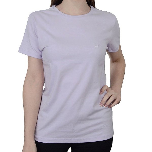 Camiseta Feminina Beagle MC Lisa Lavanda - 054510