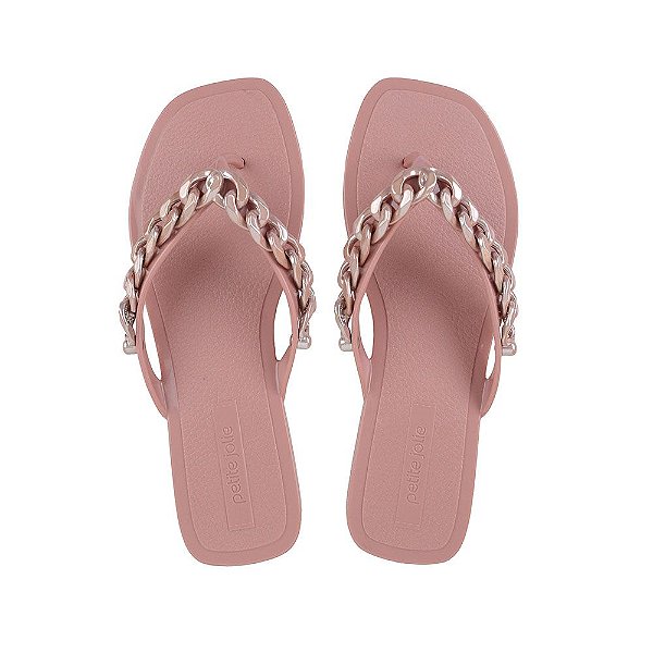 Chinelo Feminino Petite Jolie J-Lastic Rosa Antigo - PJ6392