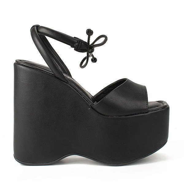 Sandália Feminina Dakota Plataforma Preta - Y0601