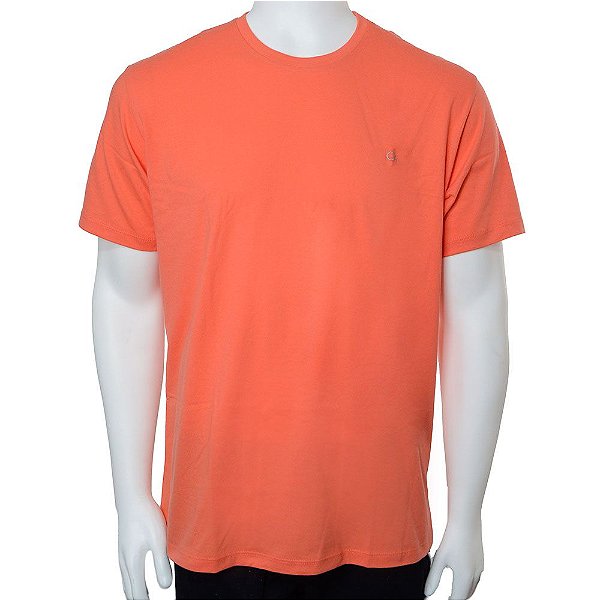 Camiseta Masculina Ogochi MC Essencial Slim Laranja - 00600