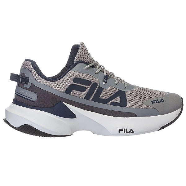 Tênis Masculino Fila Recovery 5303 Cinza - 11J728X