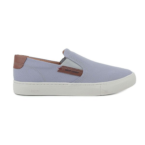Tênis Masculino West Coast Phillip Canva Cinza - 203401
