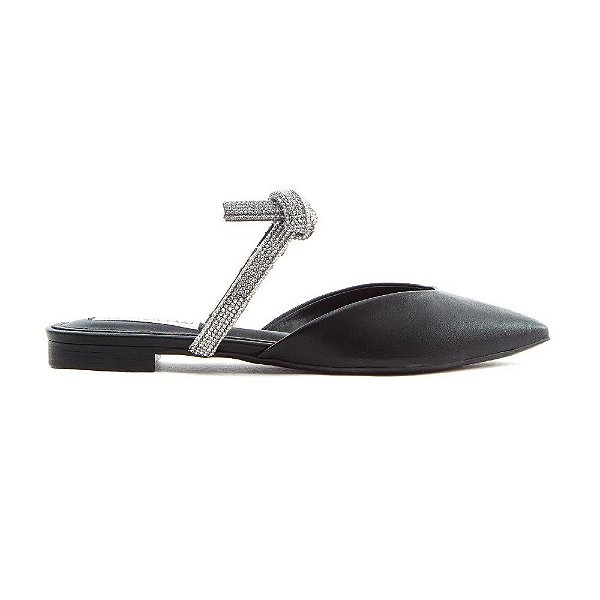 Sapato Feminino Cecconello Mule Preto - 1984