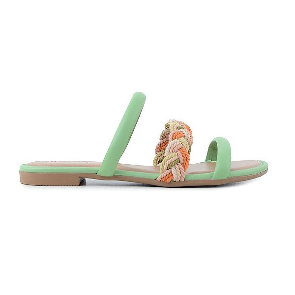Chinelo Feminino Mississipi Slide Verde - Q7151