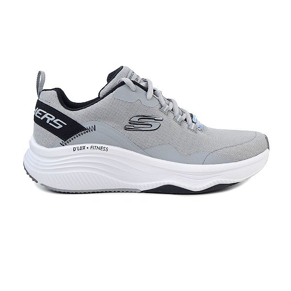 Tênis Masculino Skechers D'Lux Fitness Cinza - 2323