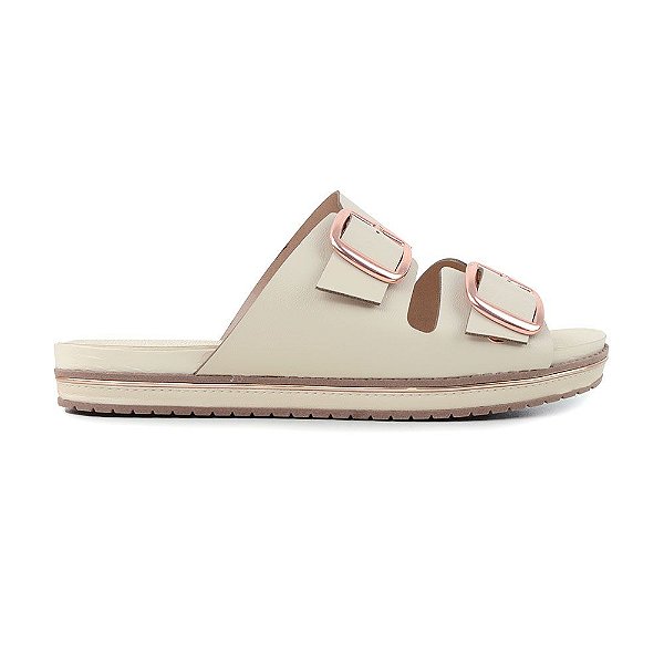 Chinelo Feminino Beira Rio Bege - 8321