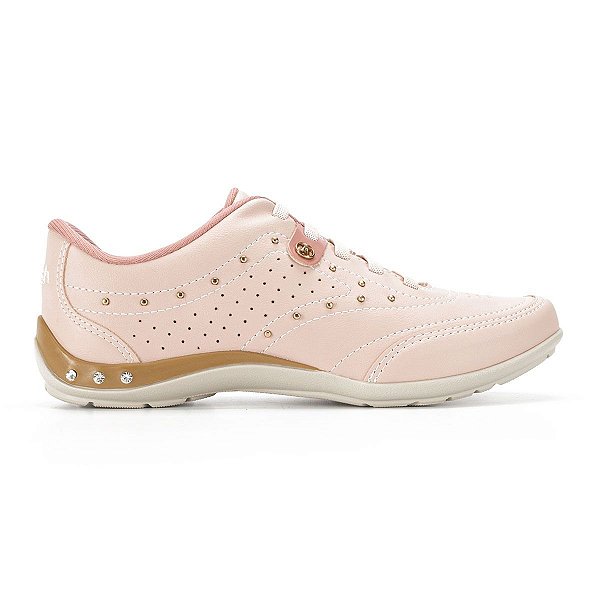 Tênis Feminino Kolosh Calce Fácil Rosa - C0638A