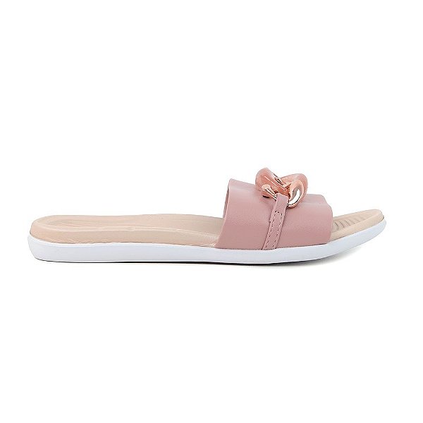 Chinelo Slide Feminino Beira Rio Pétala Rosa - 8360