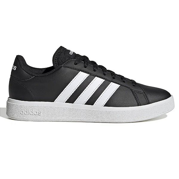 Tênis Feminino Adidas Grand Court Base 2.0 Preto - GW9262