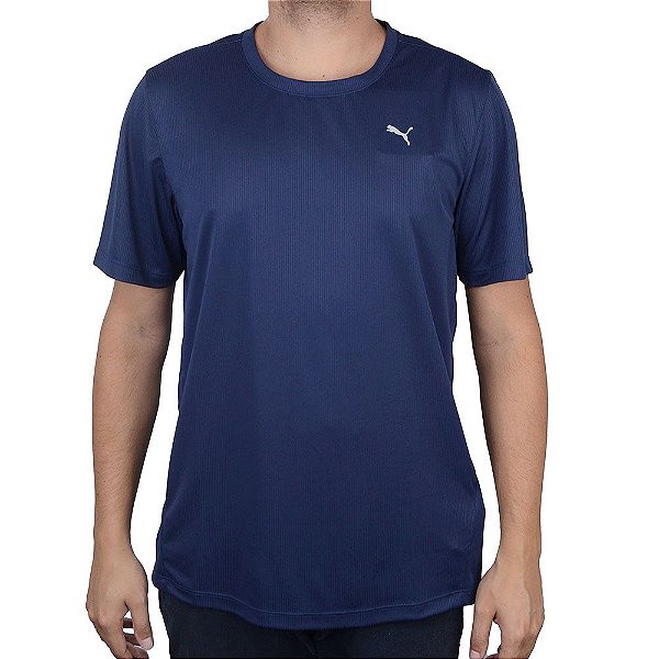 Camiseta Masculina Puma Performance Tee Peacoat - 523469