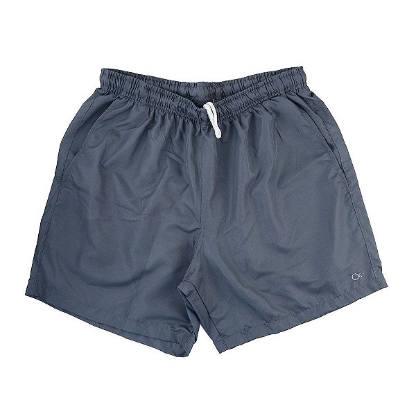 Shorts Masculino Ogochi Boxer Essencial Cinza - 004000