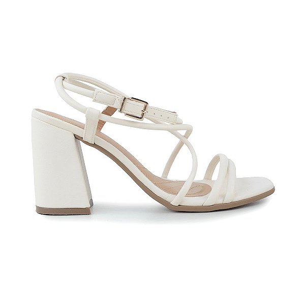 Sandália Feminina Ramarim Plus Branca Off - 2241205