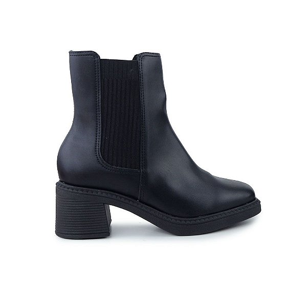 Bota Feminina Beira Rio CB Preta - 9082