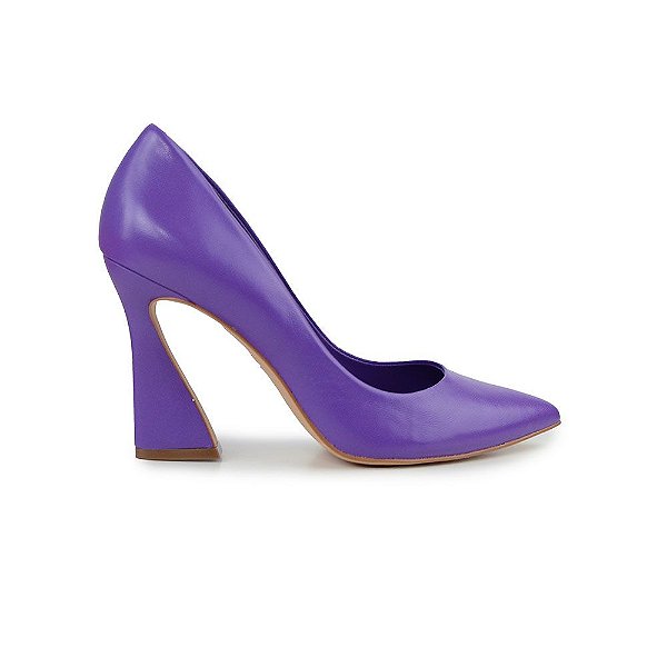 Sapato Feminino Carrano Scarpin Ultraviolet Violeta 391008F