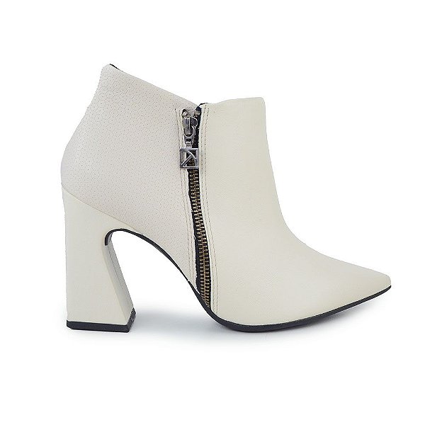 Bota Feminina Piccadilly CB Branca Off - 749145