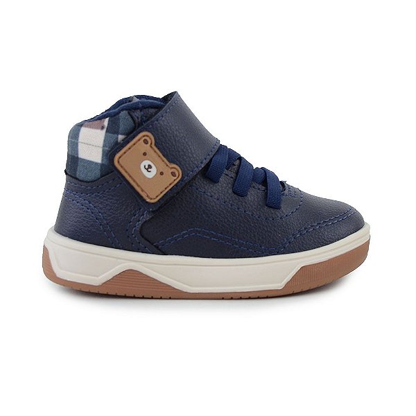 Tênis Infantil Masculino Molekinho Urso Marinho - 2623107