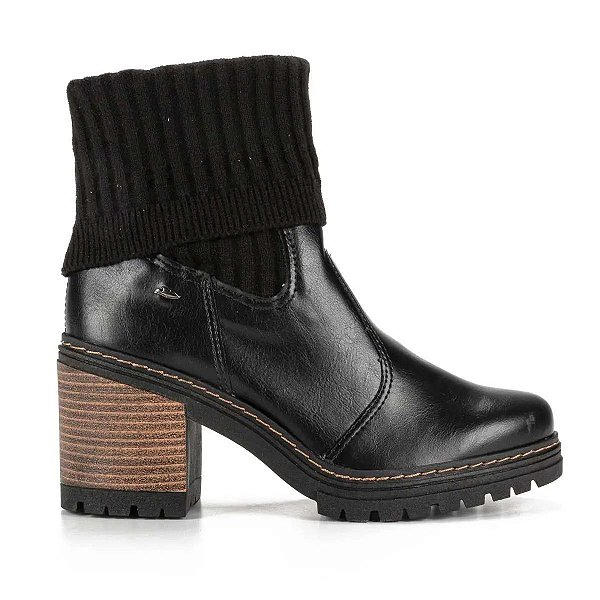 Bota Feminina Dakota Wellen Preta - G8002